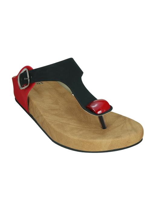 black slip on flip flop - 12814144 - Very Small Image - 1