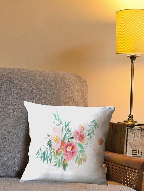 la verve digital printed canvas cushion cover - 12820199 - Very Small Image - 1