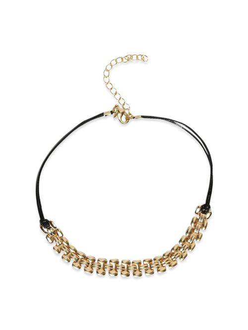 gold metal choker necklace - 12821246 - Very Small Image - 1