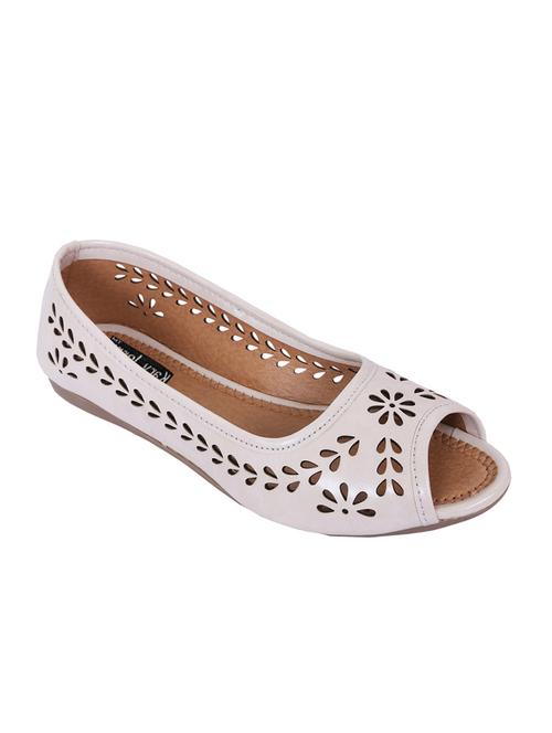 beige fabric slip on sandals - 12822138 - Very Small Image - 1