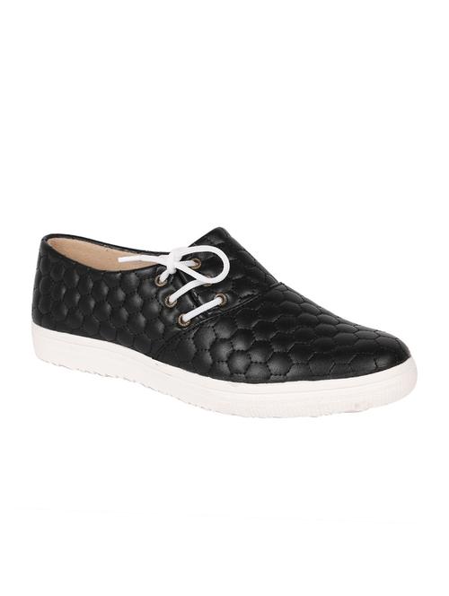 black lace up casual shoe - 12822166 - Very Small Image - 1