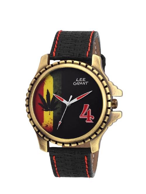 black round dial analog watch - 12823720 - Very Small Image - 1