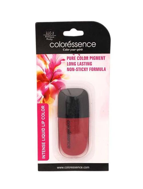 coloressence intense liquid lip color antique ruby-(pack of 2) 8 ml (antique ruby) - 12824316 - Very Small Image - 1