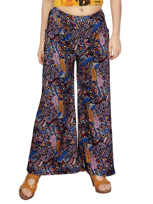 printed cotton palazzo - 12826733 - Very Small Image - 1