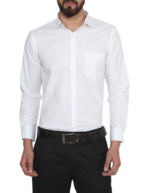 mens solids formal shirt - 12829614 - Very Small Image - 1