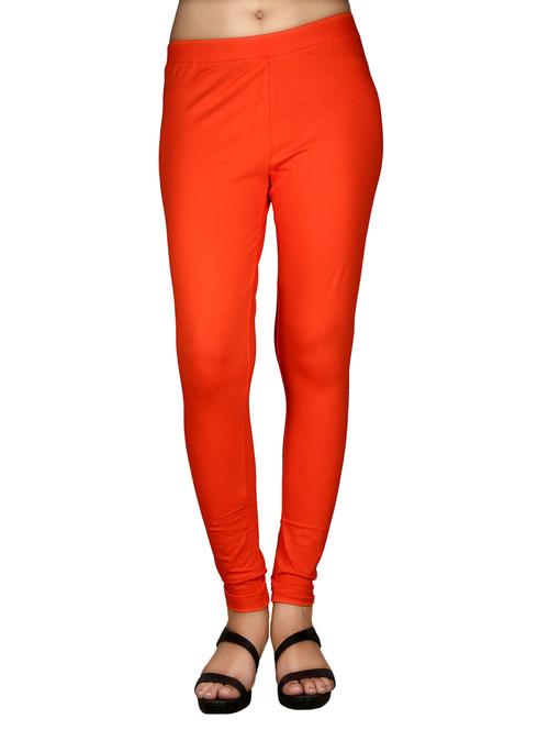 orange cotton leggings - 12830341 - Very Small Image - 1