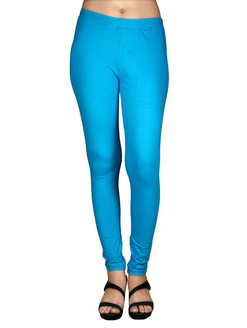 light blue cotton leggings - 12830346 - Very Small Image - 1