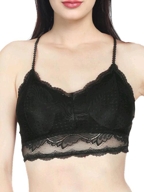 black lace bralette - 12833525 - Very Small Image - 1