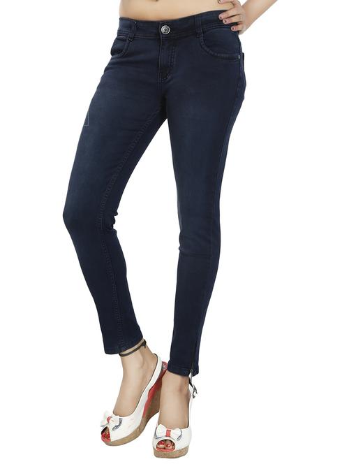 dark blue denim slim fit jean - 12835452 - Very Small Image - 1