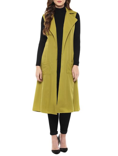 lapel neck long shrug  - 12840193 - Very Small Image - 1