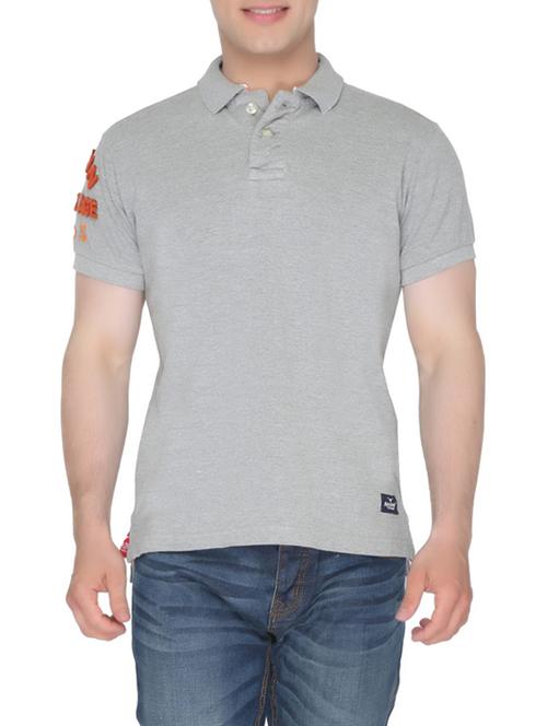 grey cotton tshirt - 12840378 - Very Small Image - 1