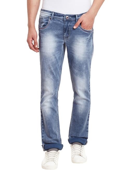 blue cotton jeans - 12842114 - Very Small Image - 1