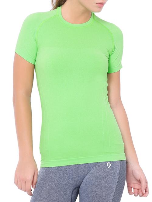 green none regular tee - 12843375 - Very Small Image - 1