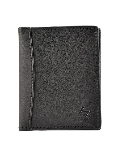 black leatherette wallet - 12848385 - Very Small Image - 1