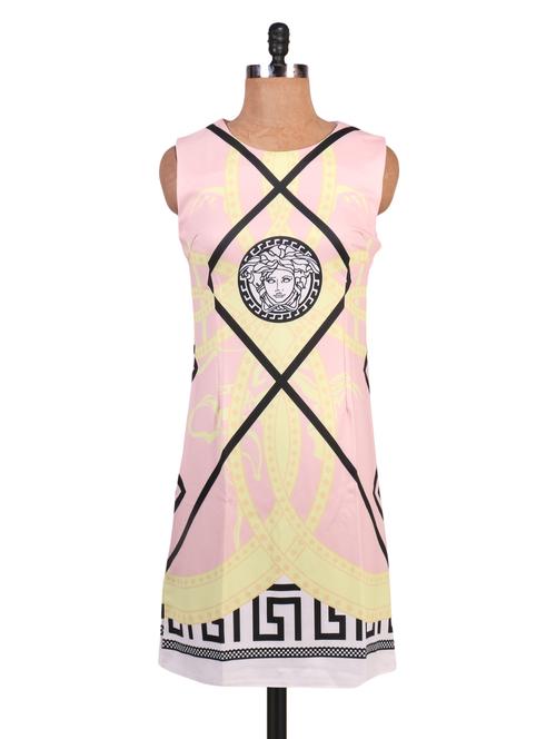 pink and yellow printed dress - 1285040 - Very Small Image - 1