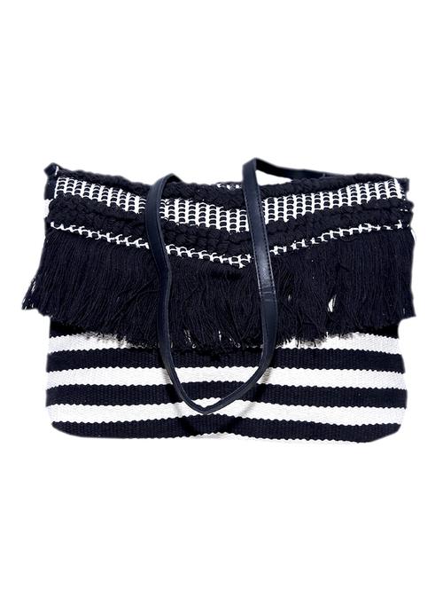 black cotton clutch - 12854243 - Very Small Image - 1