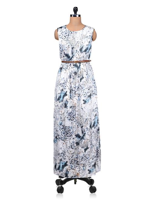 white printed dress - 1285575 - Very Small Image - 1
