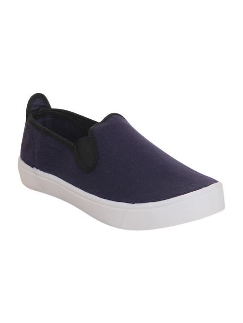 blue canvas casual slipon - 12858763 - Very Small Image - 1