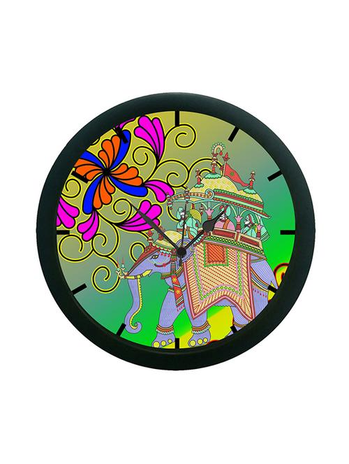 mesleep ethnic wall clock (with glass) - 12862525 - Very Small Image - 1