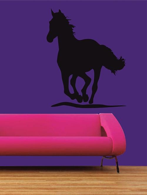mesleep galloping horse wall sticker - 12865143 - Very Small Image - 1