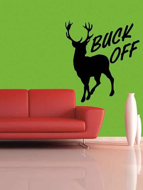 mesleep buck off wall sticker - 12865146 - Very Small Image - 1