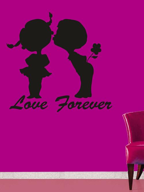 mesleep purple love forever wall sticker - 12865189 - Very Small Image - 1