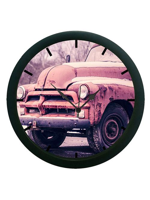 mesleep truck 3d wall clock (with glass) - 12865206 - Very Small Image - 1