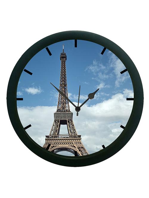 mesleep eiffel tower 3d wall clock (with glass) - 12865213 - Very Small Image - 1