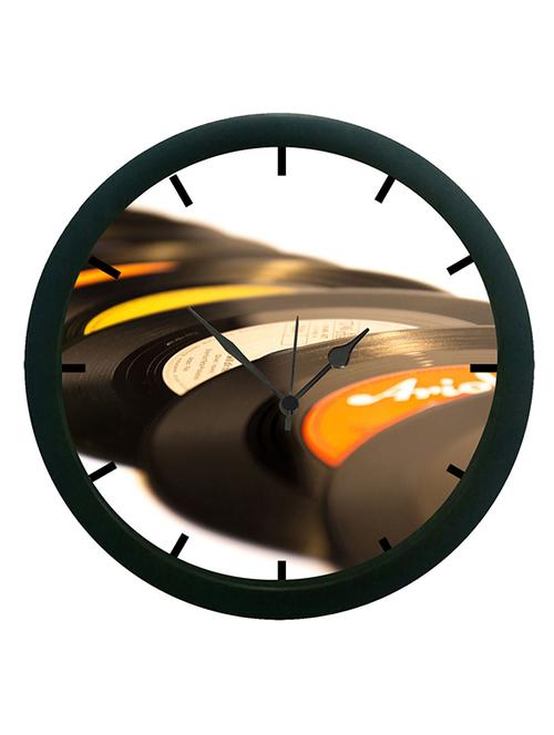 mesleep music records 3d wall clock (with glass) - 12865316 - Very Small Image - 1