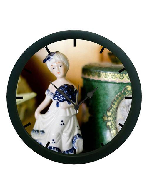 mesleep lady in ceramic 3d wall clock (with glass) - 12865323 - Very Small Image - 1