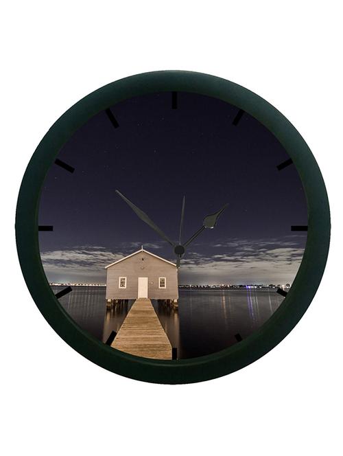 mesleep island house 3d wall clock (with glass) - 12865333 - Very Small Image - 1