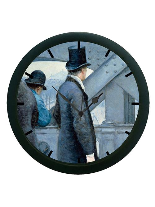 mesleep man in hat 3d wall clock (with glass) - 12865350 - Very Small Image - 1