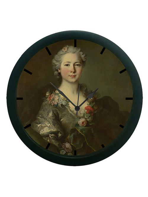 mesleep lady portrait 3d wall clock (with glass) - 12865419 - Very Small Image - 1