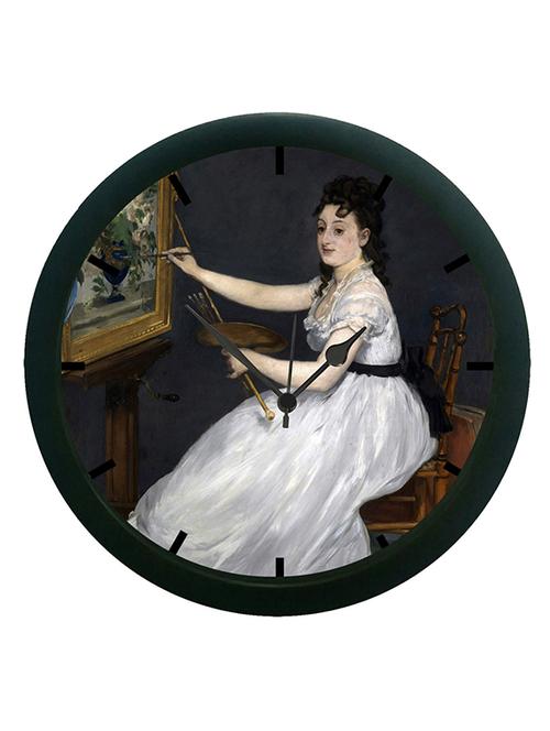 mesleep lady portrait 3d wall clock (with glass) - 12865432 - Very Small Image - 1