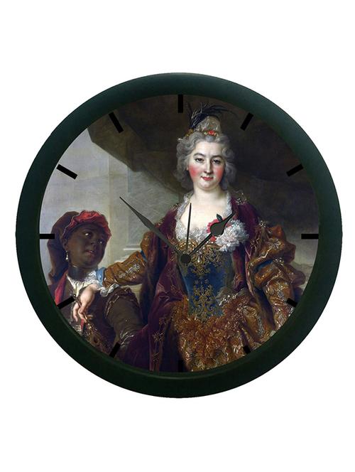 mesleep lady portrait 3d wall clock (with glass) - 12865434 - Very Small Image - 1