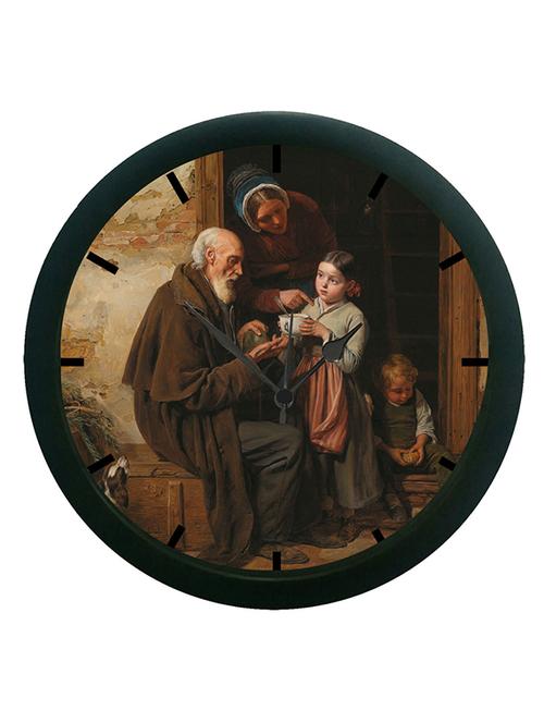 mesleep old man 3d wall clock (with glass) - 12865439 - Very Small Image - 1