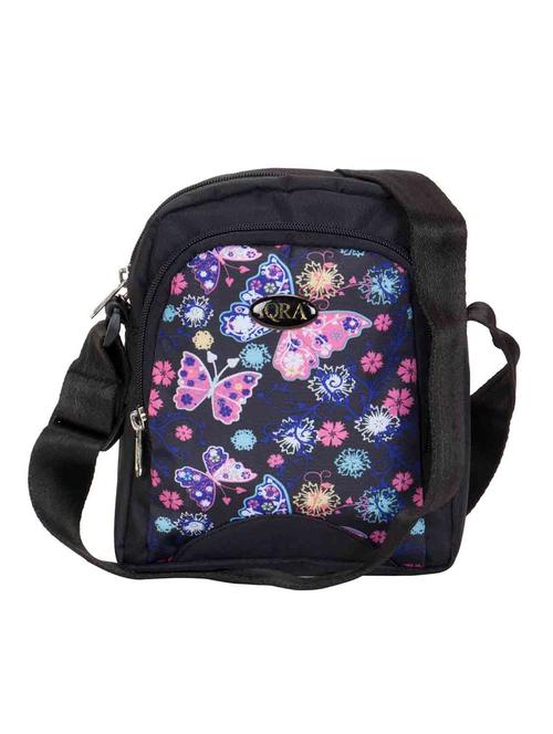 Black Polyester Backpack - 12865794 - Very Small Image - 1