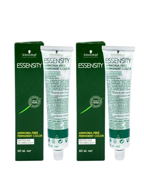 schwarzkopf professional essensity ammonia free permanent pack of 2 hair color (3-0 dark brown) - 12867622 - Very Small Image - 1