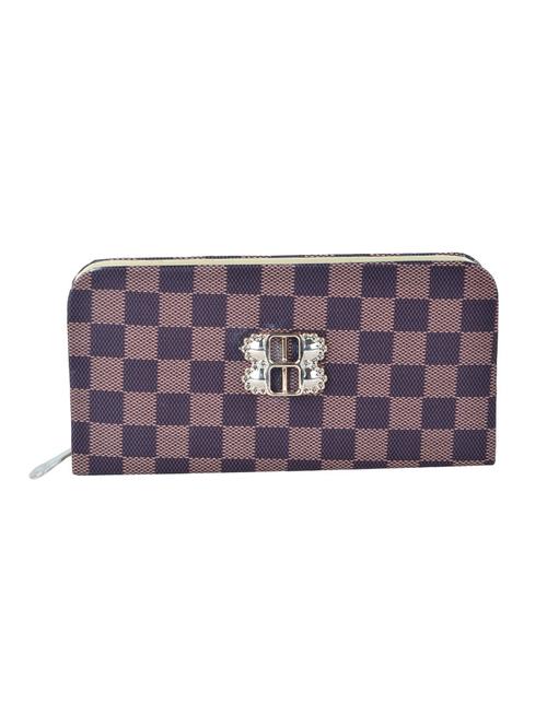 purple leatherette clutch - 12868368 - Very Small Image - 1