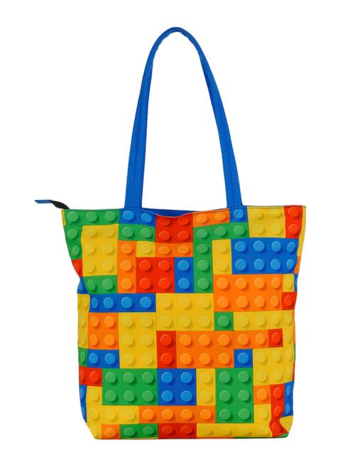 yellow polyester handbag - 12873591 - Very Small Image - 1