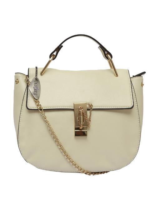 beige leatherette sling bag - 12878824 - Very Small Image - 1