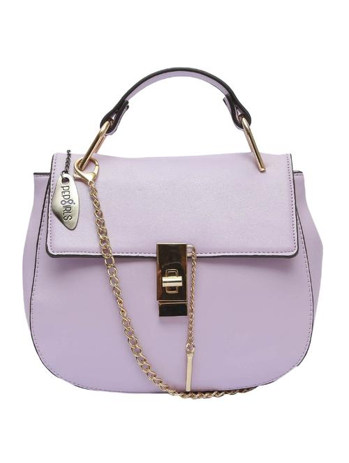 purple leatherette sling bag - 12878825 - Very Small Image - 1