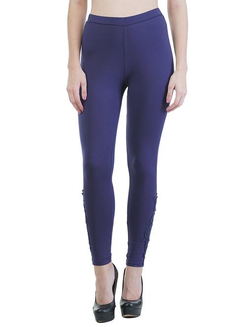 navy blue polyester leggings - 12879783 - Very Small Image - 1