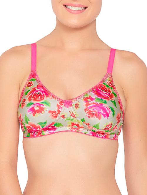 bow patch floral bra - 12880997 - Very Small Image - 1