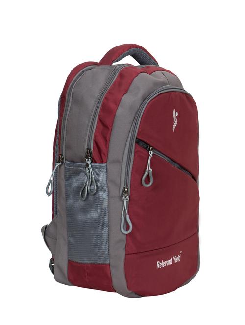 maroon leatherette laptop bag - 12881062 - Very Small Image - 1