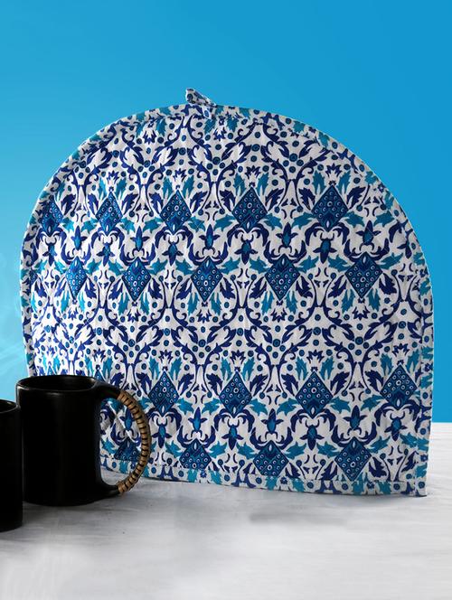 rajrang red floral printed tea cosy - 12881980 - Very Small Image - 1