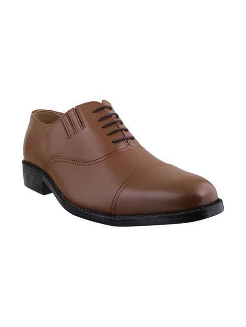 tan leather oxfords - 12882856 - Very Small Image - 1