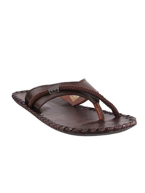 brown synthetic slippers - 12882939 - Very Small Image - 1
