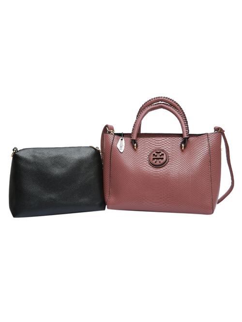 maroon leatherette handbag - 12885419 - Very Small Image - 1