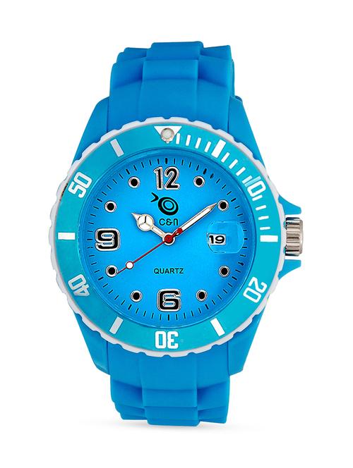blue analog round dial watch - 1288785 - Very Small Image - 1